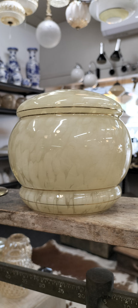 Cream Mottled Art Deco         CMA