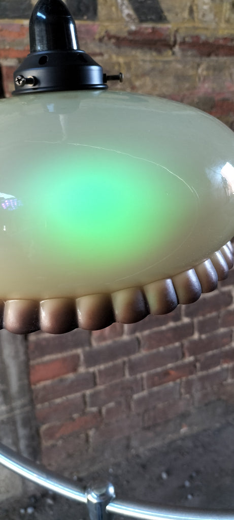 URANIUM Glass early Art Deco      UG11