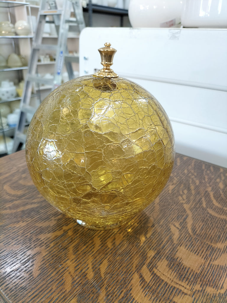 Crackle Glass Globe           CGG