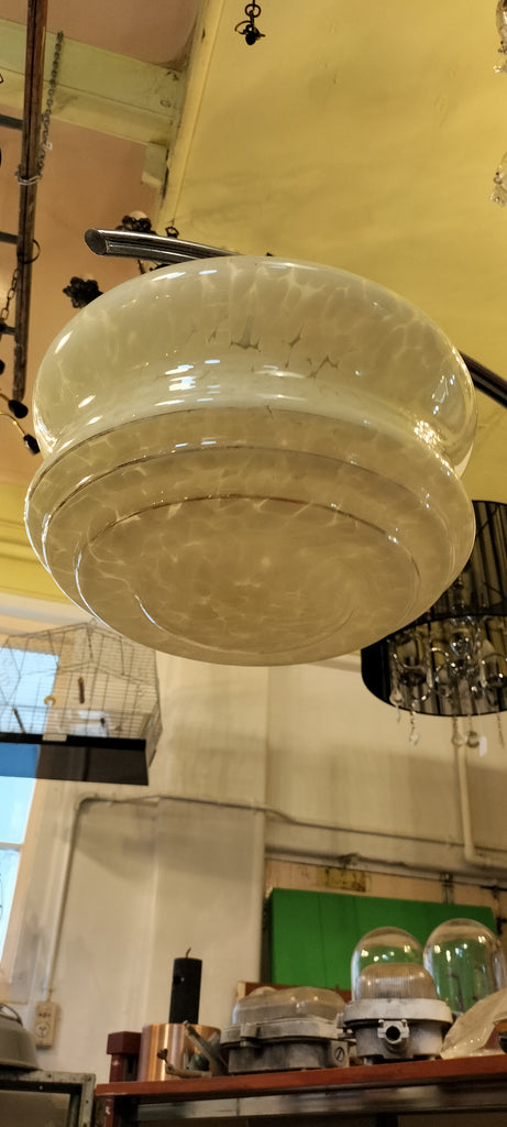 Mottled Cream Art Deco    MCD4