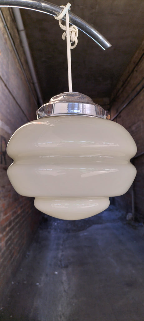 Cream Art Deco Lightshade        ADA