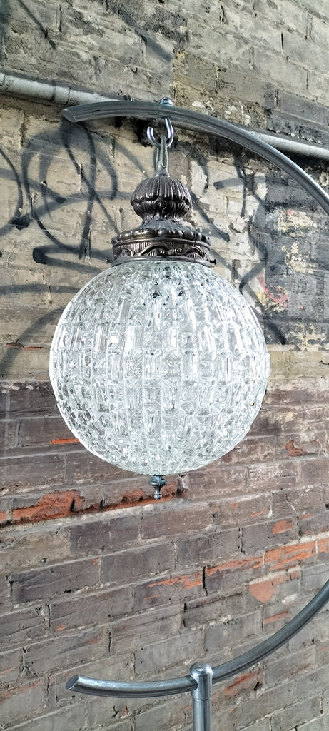 Extra Large Cut Glass Globe .    CCG
