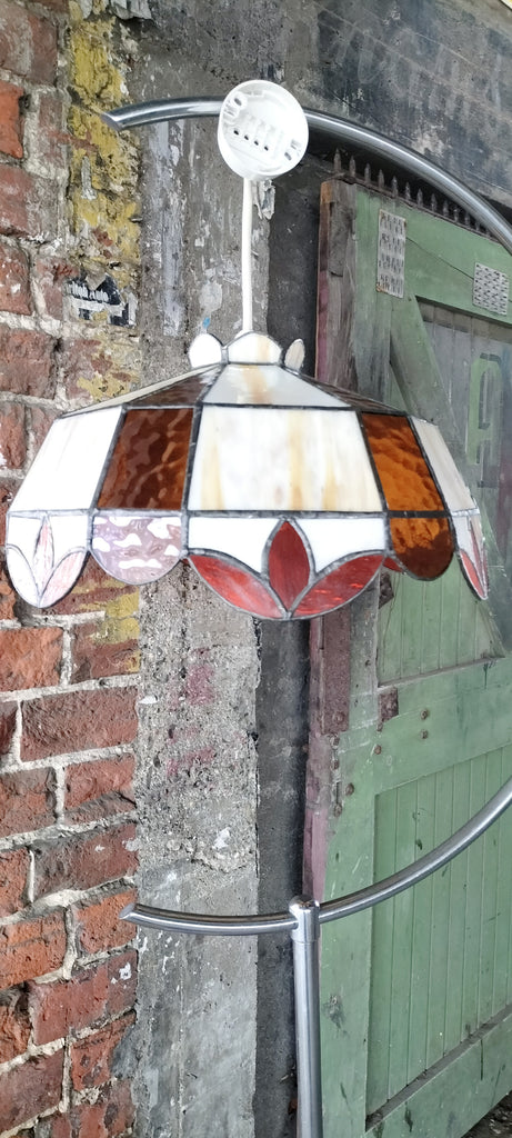 Large Southland Made 1980s Leadlight   LL6
