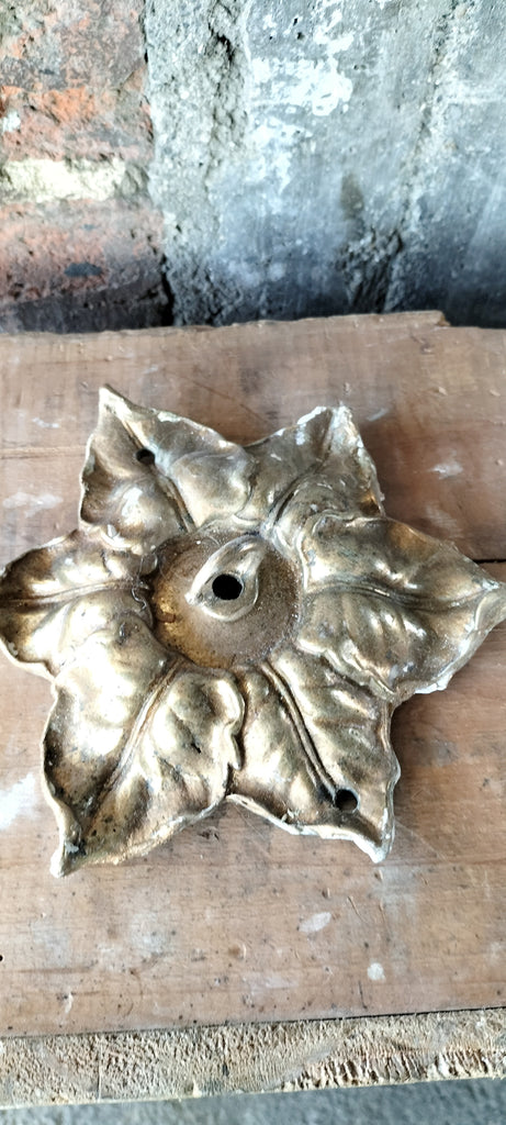 Beautiful Brass Ceiling Rose      ZA4