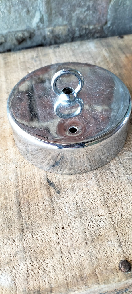 Chrome Ceiling Rose. RZ1