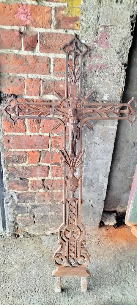 1880's large French Crucifix