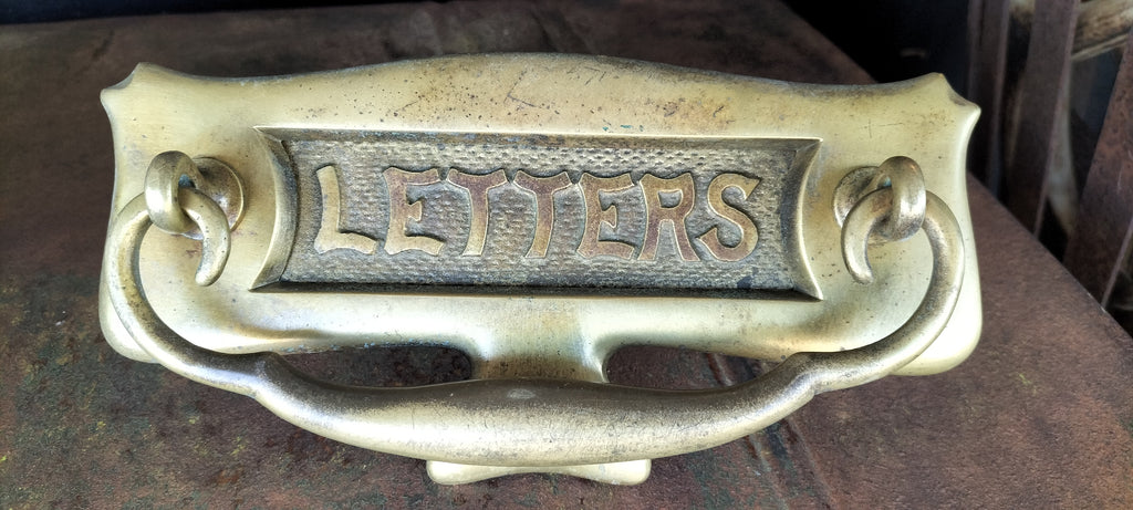 Brass Letter Door Slot. DSL