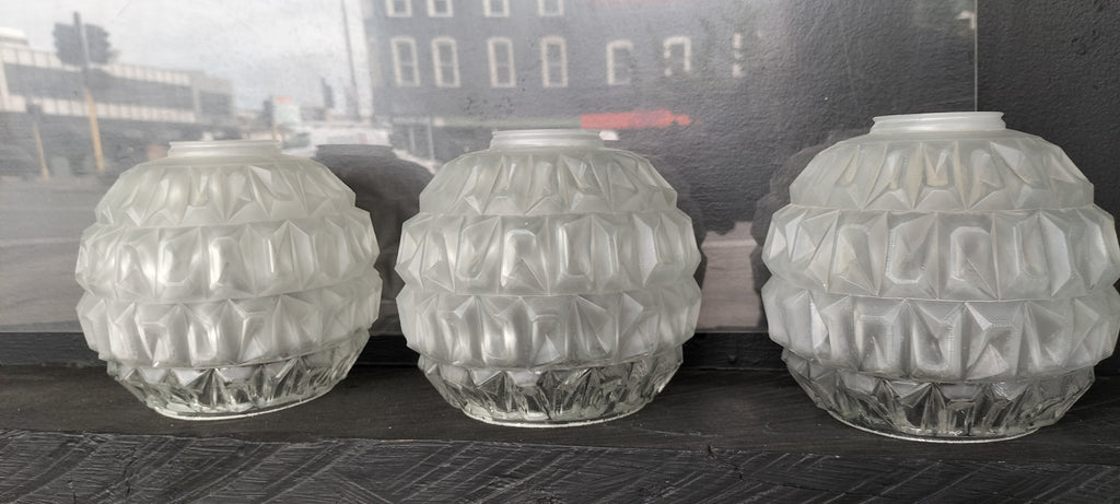 RETRO Mix Frosted & Clear Glass.  RT4
