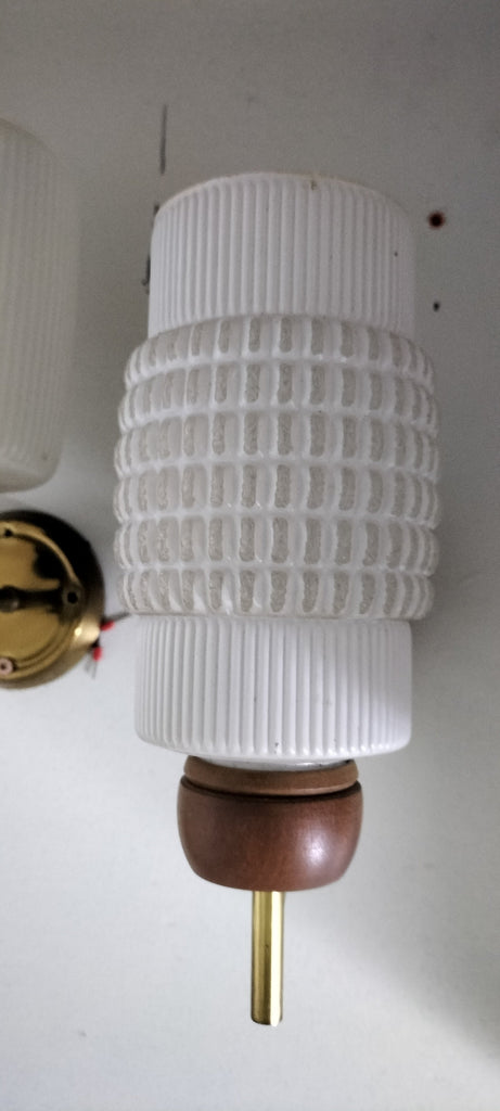 Retro Wood, Brass, Retro Wall Sconce      RW55