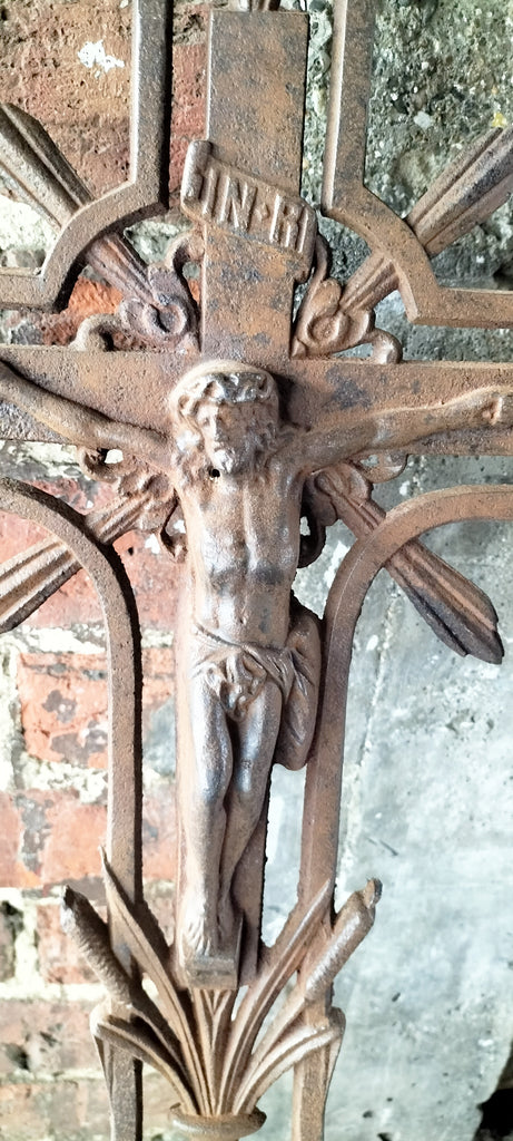 1880's large French Crucifix