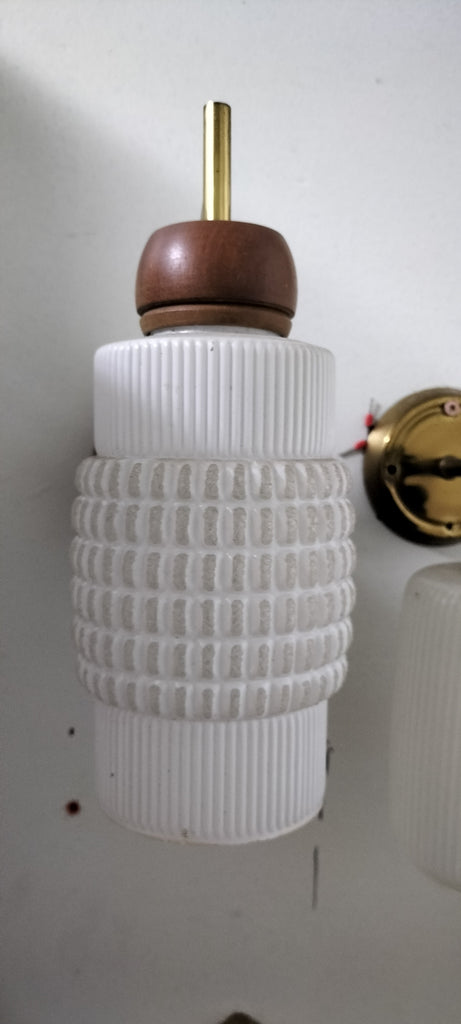 Retro Wood, Brass, Retro Wall Sconce      RW55