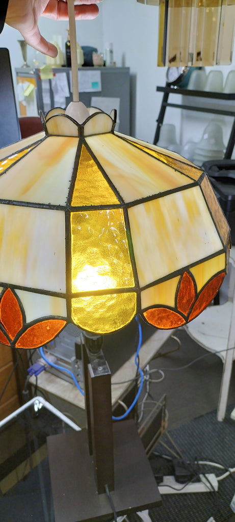 Large Southland Made 1980s Leadlight   LL6