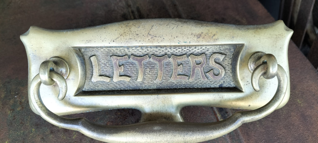 Brass Letter Door Slot. DSL