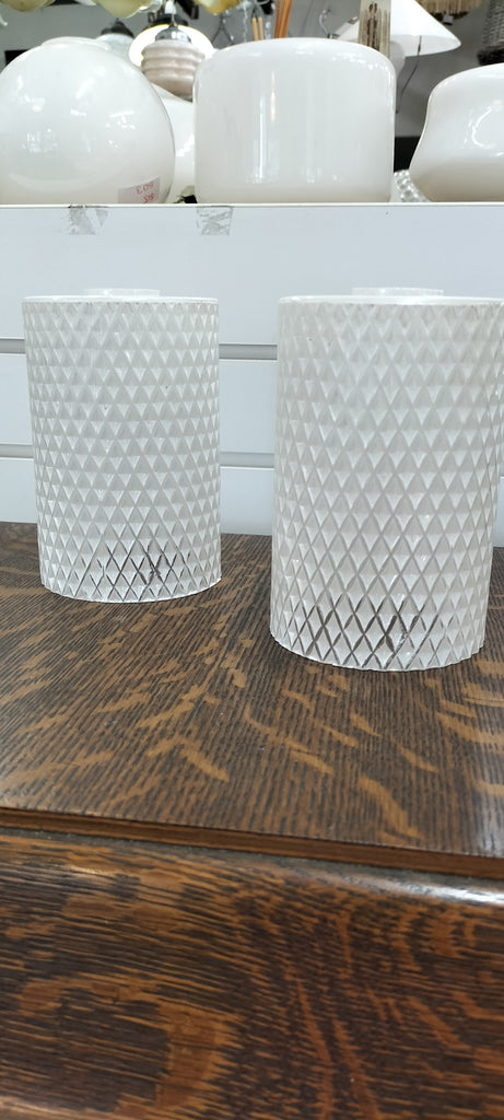 Retro white and Clear Glass Mix     RM6