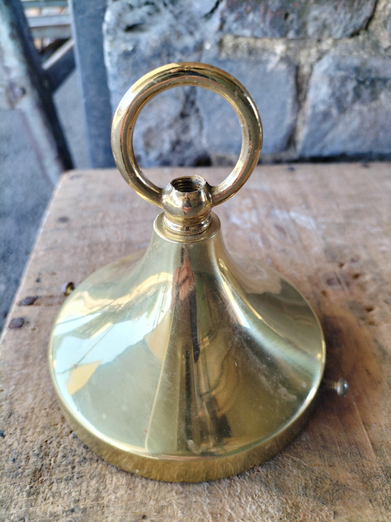 Ceiling Rose Brass Kiwi Made  KM2