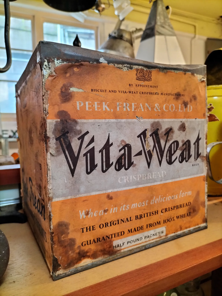 Old Vita-Weat Tin