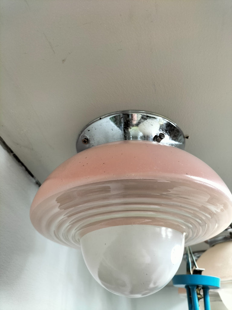 1950s UFO Shade           Blush Pink                                  Ref R15