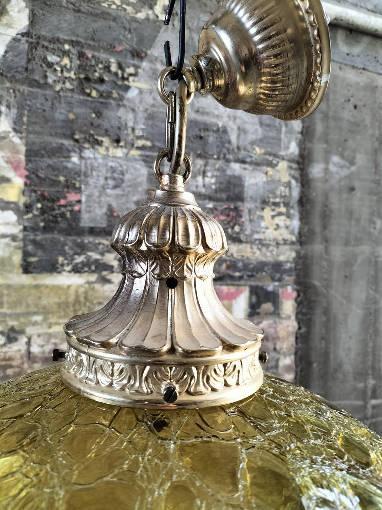 Extra Large Crackle Glass  Feature Light                       RS9