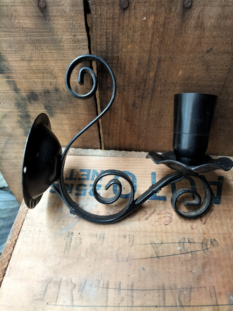 Wrought Iron Wall Light   WW1