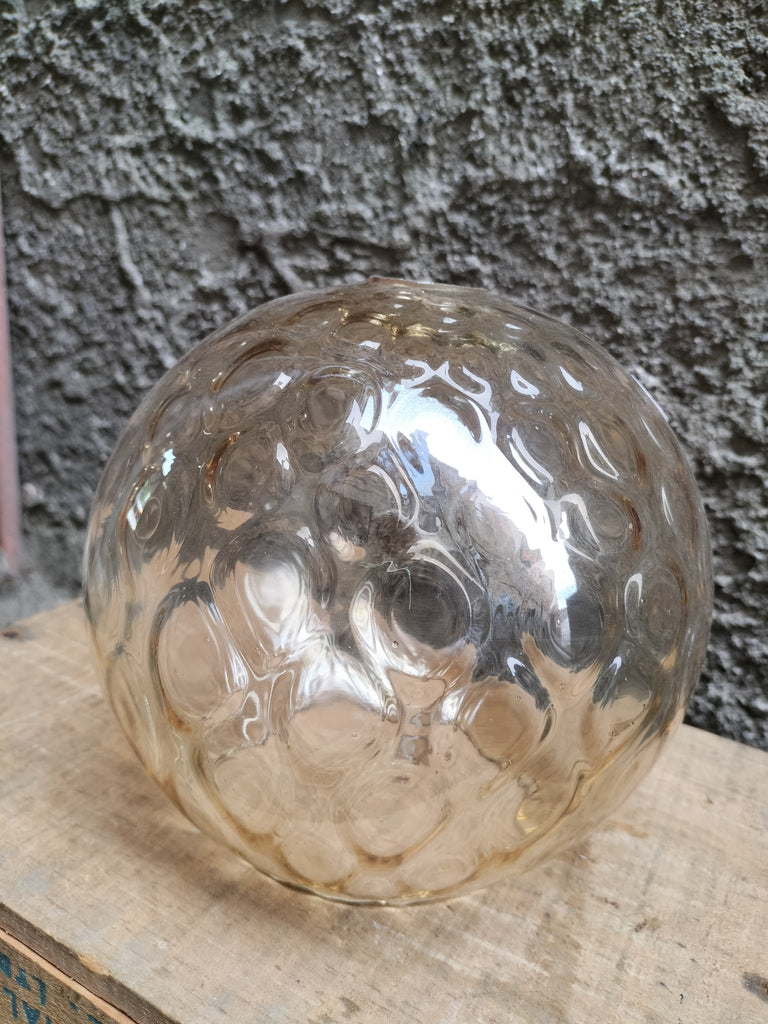 Light Amber Retro Globe                     Z1