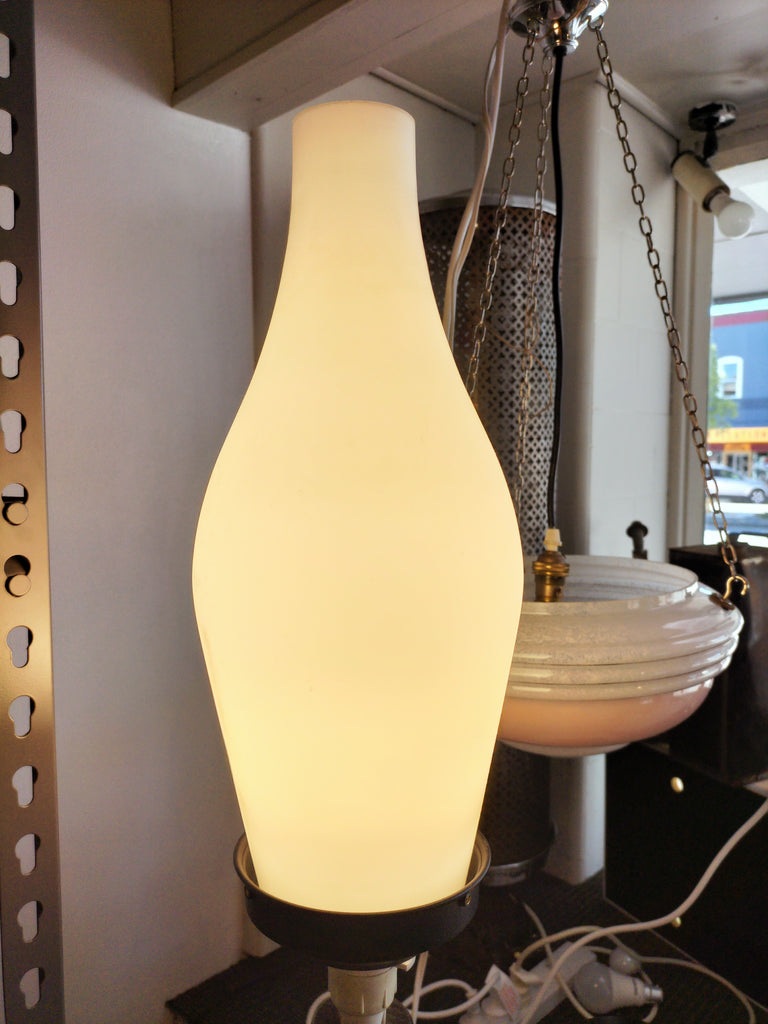 Frosted White Retro Shade  RET06