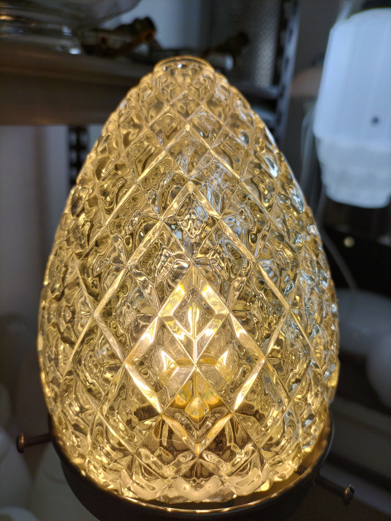 Cut Glass Small Pineapple Shade