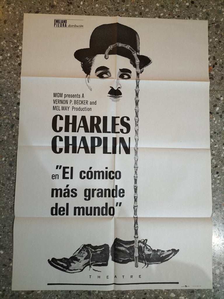 Spanish Movie Poster  Charlie Chaplin