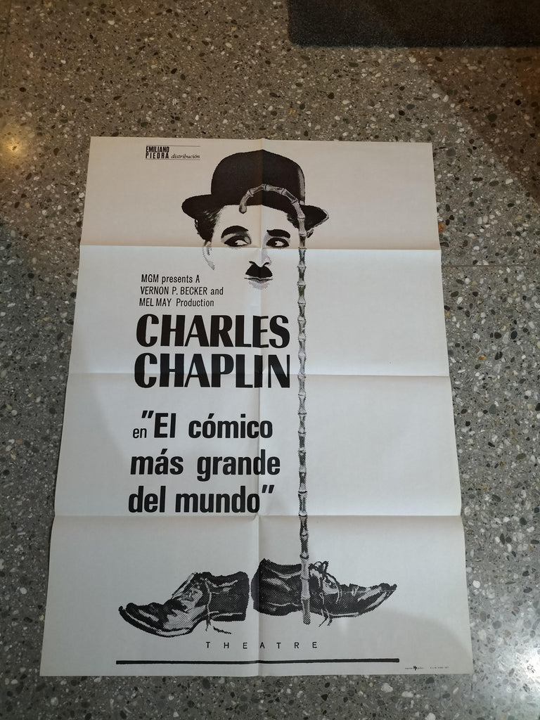 Spanish Movie Poster  Charlie Chaplin