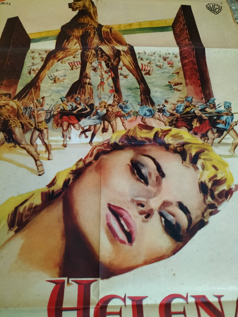 Vintage Spanish Helen of Troy Movie Poster