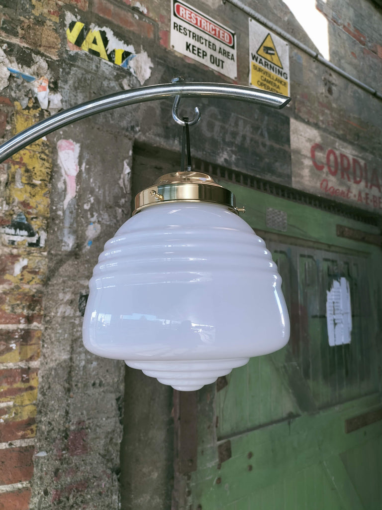 Reproduction   Hand Blown Domec