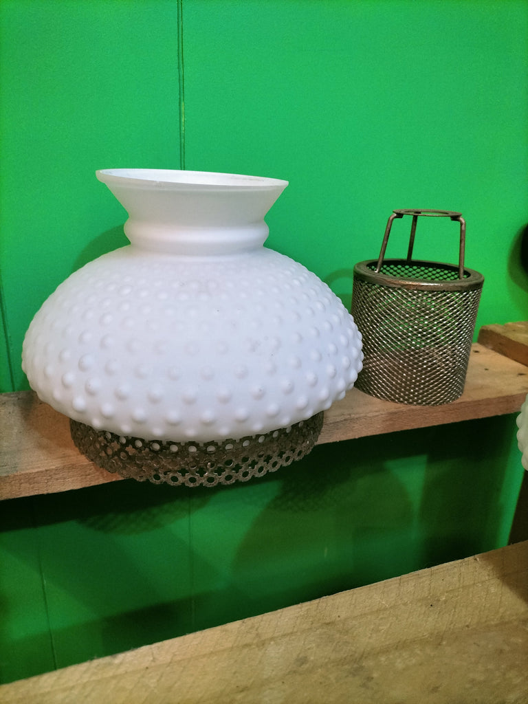Hobnail Shade with cage     HN15