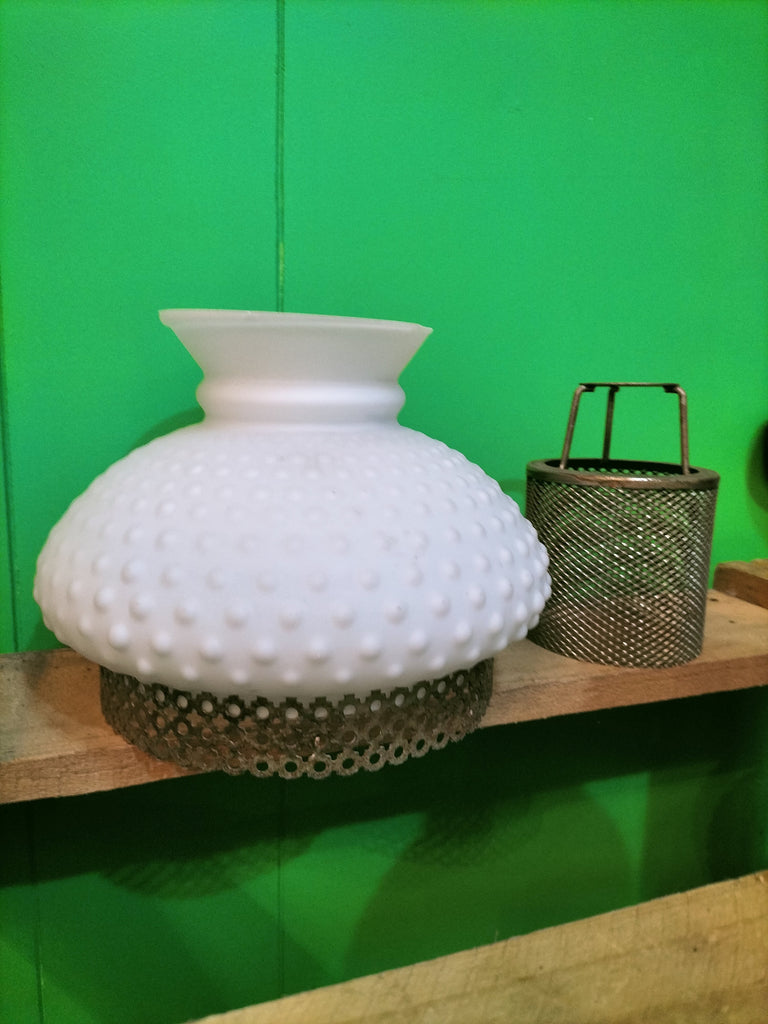 Hobnail Shade with cage     HN15