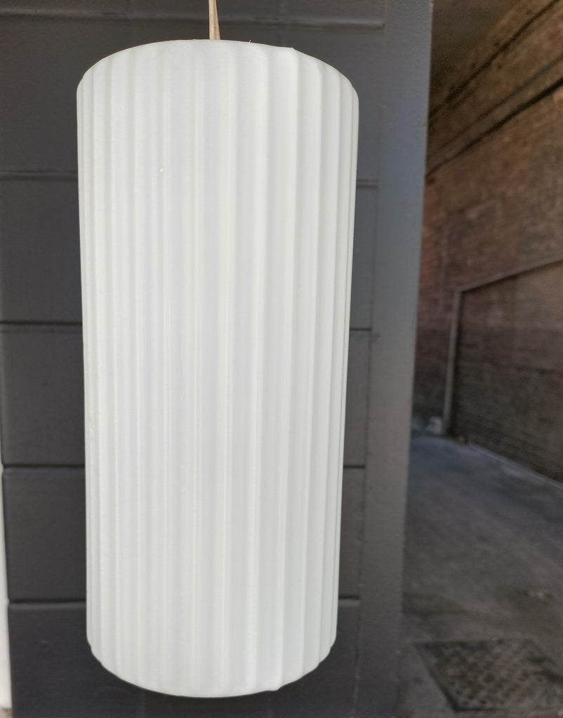 Retro Plastic cylinder shade