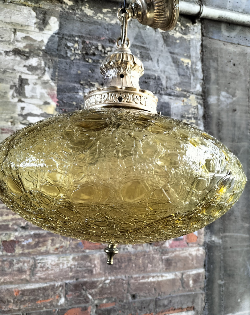Extra Large Crackle Glass  Feature Light                       RS9