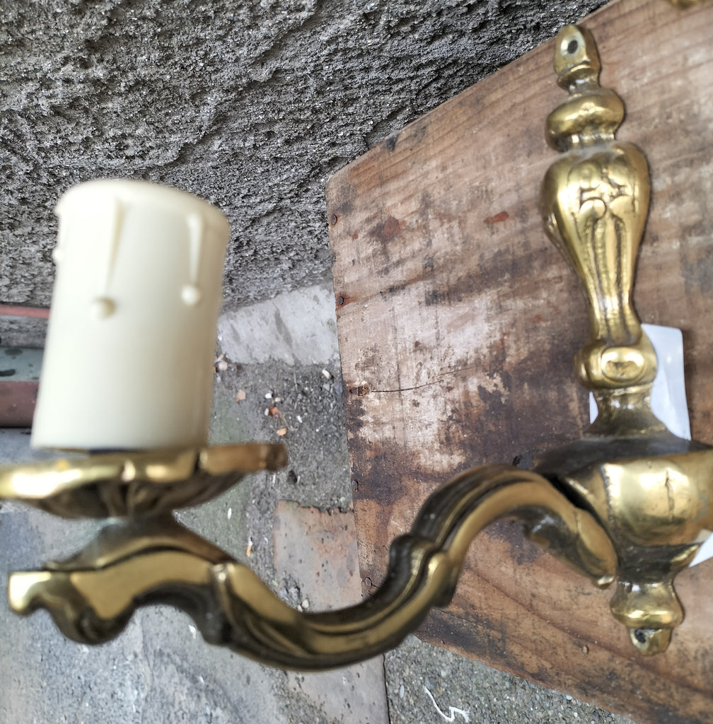 Brass Single Wall Light                                BS3