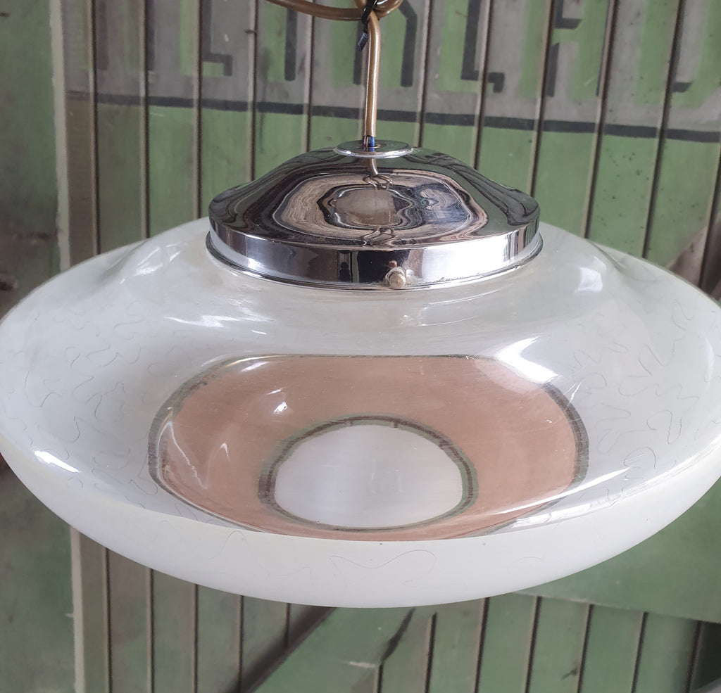 1950's Mid Century UFO Shade           FO5