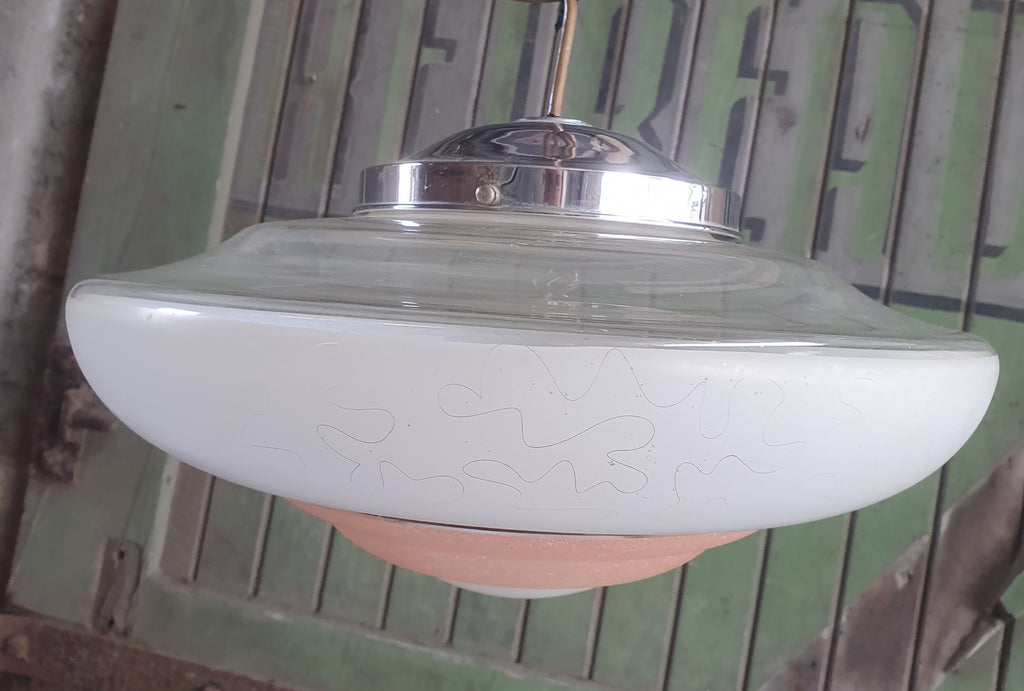 1950's Mid Century UFO Shade           FO5